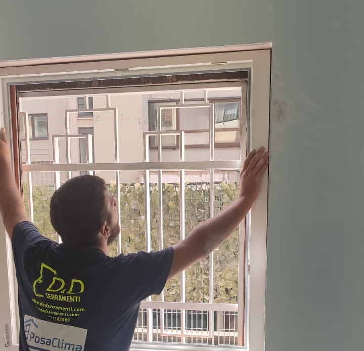 Installazione infisso PVC